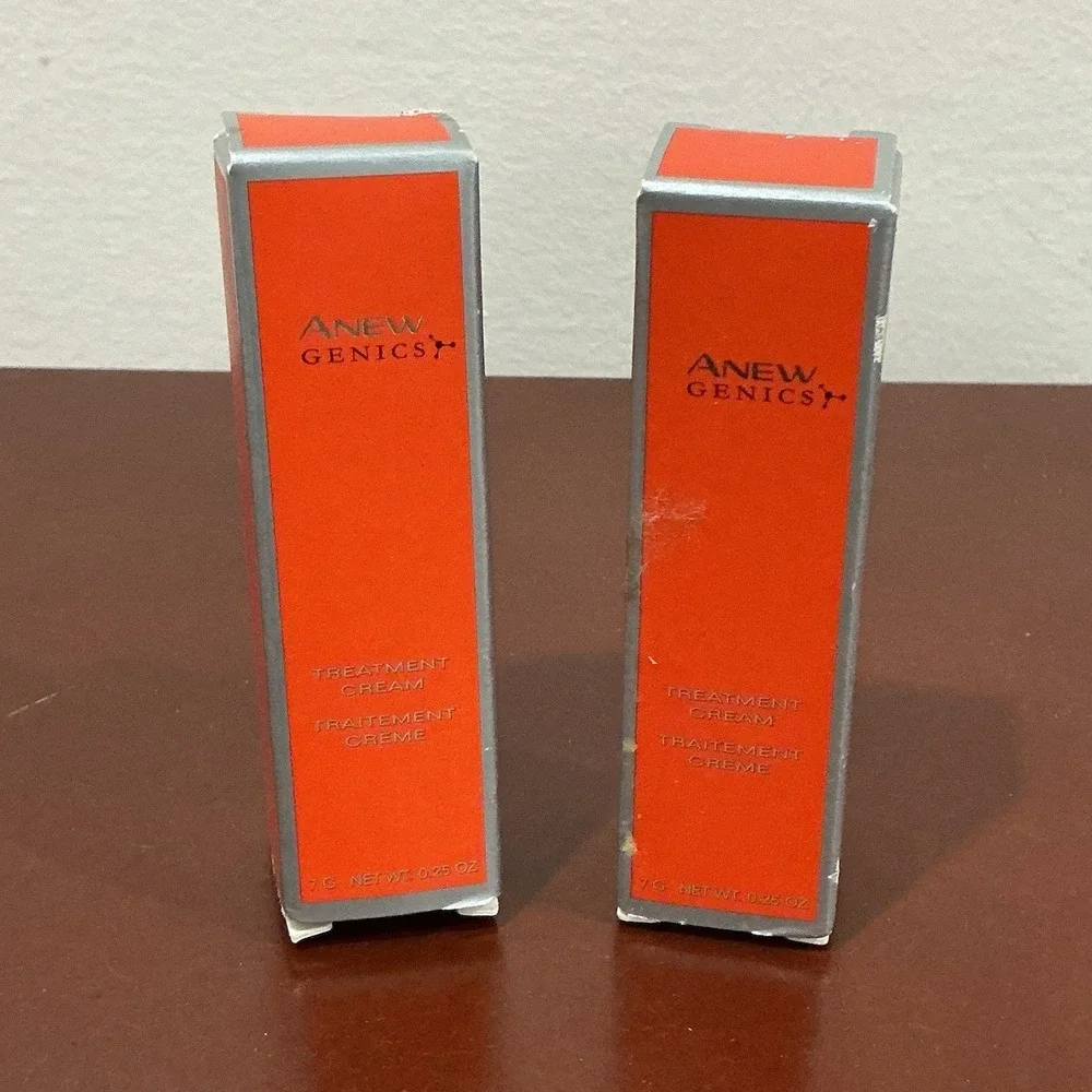 Avon ANEW Genics‎ Treatment Cream, New Sealed Discontinued Lot Of 2